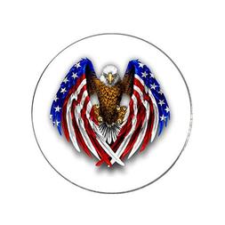 Bald Eagle USA Flag Patriots Magnetic Golf Ball Marker - Hig