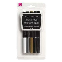 Diy Shop Chalk Permanent Markers 5/Pkg-