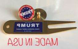 And Divot Tool Set Maga President America Gift