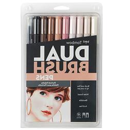 Tombow Dual Brush Pen Set 6/Pkg-Portrait