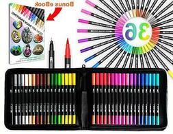 36 Color Set With Canvas Organizer