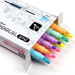Monami Essenti Liner Soft Pastel Color Highlighter Pen Marke
