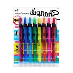 Highlighter, Assorted Colors, PK 8