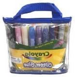 Crayola 25-count Washable Glitter Glue Pouch 