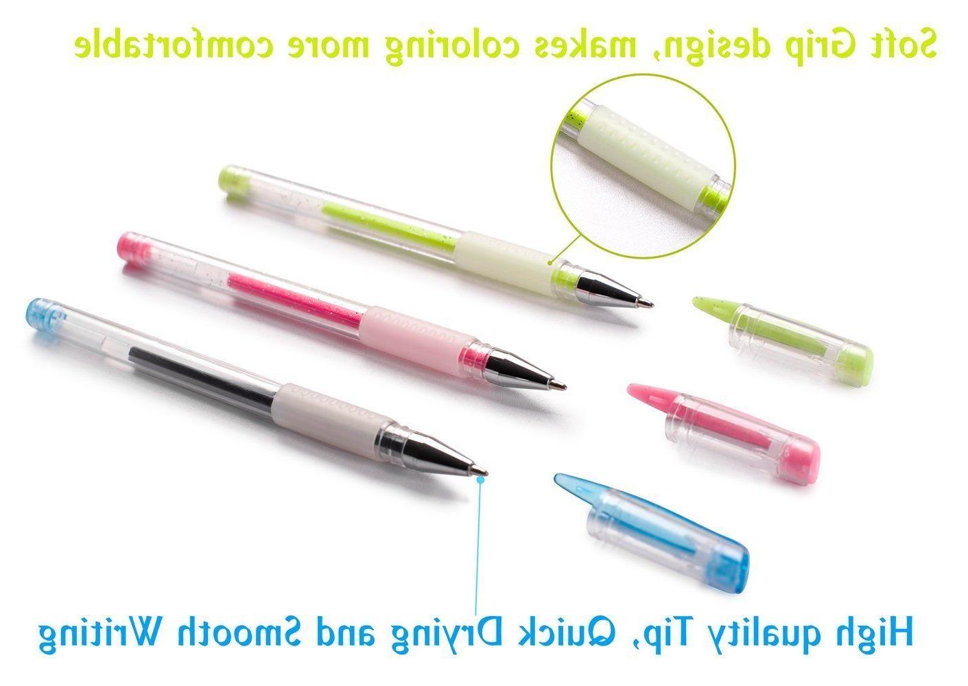 Shuttle Art Gel Pens Refills Set Books