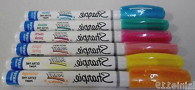 Sharpie Glitter Paint Marker Water Based Extra Fine Point Ye