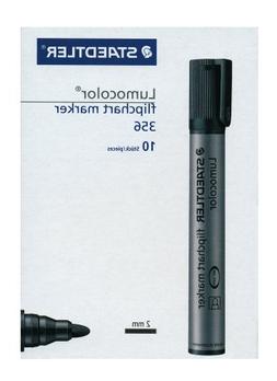 Staedtler Lumocolor flip chart marker bullet tip 356-9 box 1