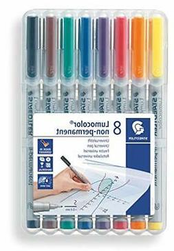 Lumocolor Watersoluble Marker Sf Set Of 8