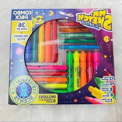 Mr. Sketch Scented Markers/ Crayons Combo Pack 36 with Color