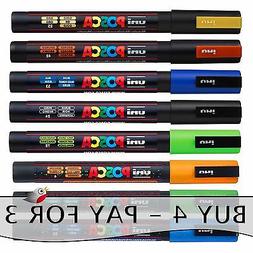 POSCA PC-3M MARKER by Uniball - - BUY 4, ONLY PAY FOR 3