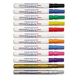 Uni-Paint PX-21 Oil-Based Paint Marker, Fine Point, Assorted