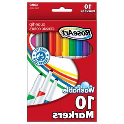 RoseArt Classic SuperTip Markers, 10-Count, Packaging May Va