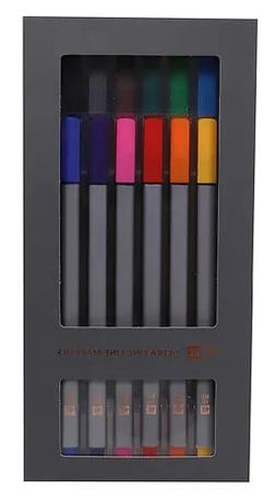 ME to WE Ultra Fine Line Markers, 12 Assorted Colors, Fine T
