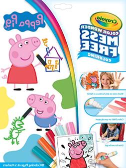 Crayola Color Wonder Peppa Pig Coloring Pages, Mess Free Col